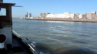 SLEEPBOOT VOORWAARTS ABC 2 CIL 110 PK TYPE 2 MDU OP DE REDE VAN VLISSINGEN OLD TUGBOAT [upl. by Selia]