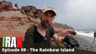 Irans Incredible RAINBOW ISLAND  Hormuz Iran Travel Vlog [upl. by Marino]