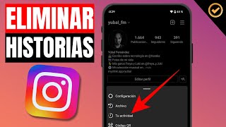 Como ELIMINAR HISTORIAS ARCHIVADAS en INSTAGRAM  Paso a Paso [upl. by Newton]