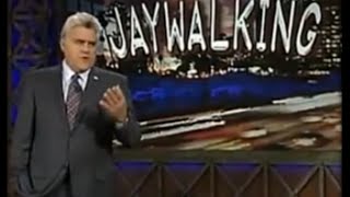 Jay Walking Universal Studios  The Tonight Show with Jay Leno [upl. by Aiekal851]