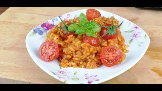 TomatenRisotto  Cremig  Vegan [upl. by Lekram]