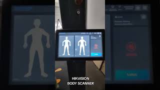 HIKVISION Body ScannerMillimeter Wave Security Inspection System hikvision walkthrough [upl. by Raseta]