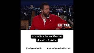 Adam Sandler on Meeting Jennifer Aniston  FallonTonight [upl. by Odette464]