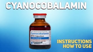 Cyanocobalamin injection Vitamin B12 how to use Uses Dosage Side Effects Contraindications [upl. by Aihtenyc774]