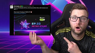 Reacting to the FIFA Mobile Retro Stars Event Reveal Stream and Grinding to Top 250 on FIFA Mobile [upl. by Sidell]