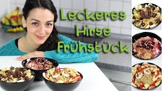 Süßes Hirse Frühstück  lecker einfach amp vegan  gesunde Ernährung  Schönmacher [upl. by Bencion]