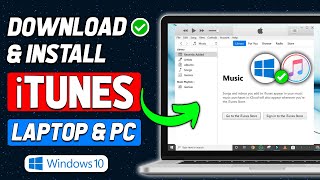 How to Download iTunes on Windows 10 PC or Laptop 2024 New Method [upl. by Leiad]