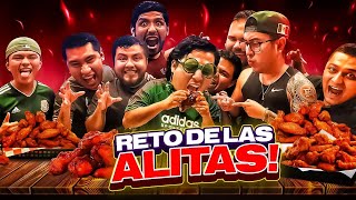 🔥RETO QUIEN COME MAS RAPIDO ALITAS CON EL CREW RETOJORJAIS🔥 [upl. by Shirline]