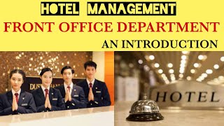 Hotel Front Office SectionsSubDepartments [upl. by Soisinoid]