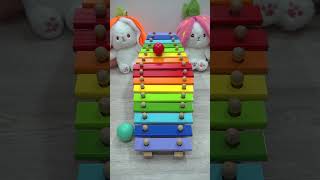 Xylophone Balls ↔️ Marble runs Big Balls asmr sound [upl. by Dercy584]