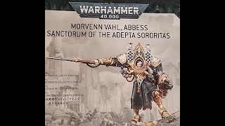 Lets Build EP 169 Adepta Sororitas Morvenn Vahl for Games of 40K [upl. by Su]