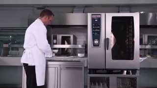 Cooking Pizza Using A Rational SelfCookingCenter Combination Oven [upl. by Claudianus]