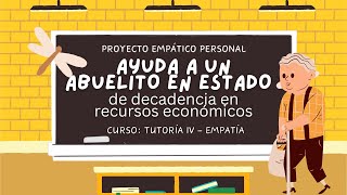 Tutoría IV Empatía Examen Parcial Proyecto empático Personal [upl. by Amol723]