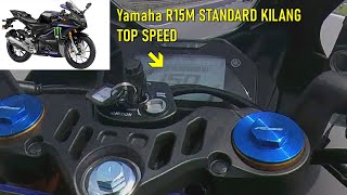 Yamaha YZFR15M Standard Kilang  Top Speed 150kmh  Onboard Test [upl. by Flann614]