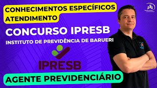 09  Concurso IPRESB  Barueri  Agente Previdenciário  Conhecimentos Específicos [upl. by Scammon]