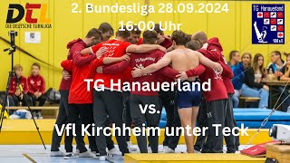 Kunstturnen 2 Bundesliga Süd  TG Hanauerland vs Vfl Kirchheim unter Teck [upl. by Airolg]