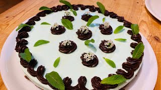 Cheesecake after eight menta e cioccolato ￼ [upl. by Iatnohs]