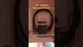 IP camera installation [upl. by Aeynod]