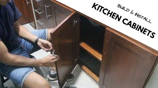 How to Build and Install Kitchen Cabinets [upl. by Zoubek]