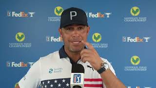 Gary Woodland Friday Flash Interview 2024 Sanderson Farms Championship [upl. by Eihcra]