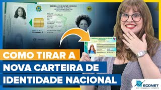 EM TODO O BRASIL NOVA CARTEIRA DE IDENTIDADE A PARTIR DE JANEIRO  PASSO A PASSO PARA EMISSÃO [upl. by Nageam]