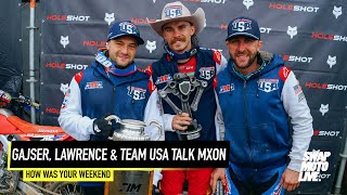 2024 Motocross of Nations Post Race Interviews [upl. by Yuille220]