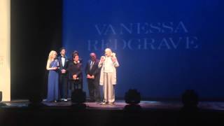 Vanessa Redgrave at the Hellenic Film Academy Awards [upl. by Mavis835]