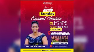 🔴FOURSQUARE TV I SECOND SERVICE WITH PASTOR SOLANGE MASENGO  24112024 [upl. by Lodmilla]