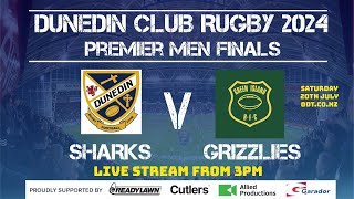 Dunedin Rugby Finals 2024  Premier Men  Dunedin V Green Island [upl. by Harbert]