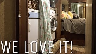 RV WASHER AND DRYER REVIEW  FULL TIME RV LIVING [upl. by Adnof]