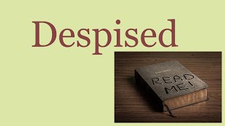 DESPISED 10262024 Sabbath Bible Study [upl. by Meggs]