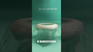 Cloth Simulation from 0 Subdivide to 16 Subdivide blender 3dart 3danimation clothsimulation [upl. by Marcos854]