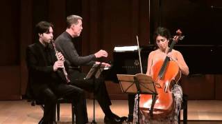 Beethoven Clarinet Trio in BFlat Major Opus 11 — Camerata Pacifica [upl. by Kate348]