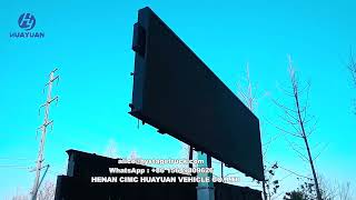 LED screen trailer ledscreendisplay semitrailer trailer [upl. by Neeleuqcaj]