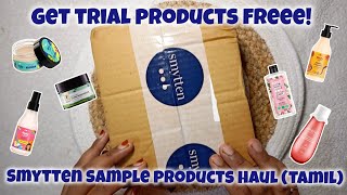 smytten free trial products review tamil  sample products from smytten haul தமிழ் [upl. by Brechtel682]