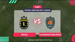 La Naranja Mecánica remonta a Brasil y continúa invicto [upl. by Derraj941]