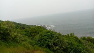 Goa hills and Anjana beach view And Goa hill top view please likes comments shares and subscribe [upl. by Abner]