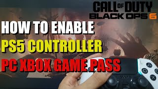 How to Use PS5 Controller in Call of Duty Black Ops 6 Xbox Game Pass [upl. by Suzan]