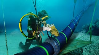 Inside the Extreme Life of Divers Repairing Billion  Underwater Cables [upl. by Maram]