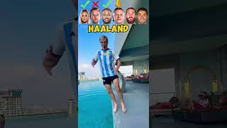 Lehmann VS Kane VS Neymar VS Haaland VS Ramos VS Ronaldo Crazy Water Challenge [upl. by Atikihs]