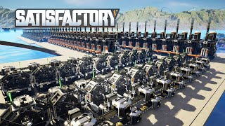 Satisfactory 10  How to Make 16000MW of Power From 450 Oil with Turbofuel E12 [upl. by Grimes666]