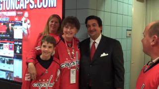 Caps Owner Ted Leonsis Rocks The Red [upl. by Axel]