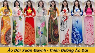 Các Mẫu Áo Dài Truyền Thống Trẻ Trung  Áo Dài Xuân Quỳnh [upl. by Bove464]