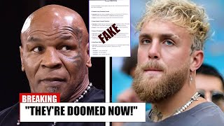 Jake Paul amp Mike Tyson Hit with Lawsuit Over Alleged Scripted Boxing Match [upl. by Tillman]