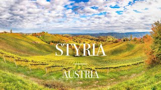 Styria Steiermark  Austria Top 10 to Visit Castles Biking Hiking Food amp Wine Spas  4K [upl. by Niddala]