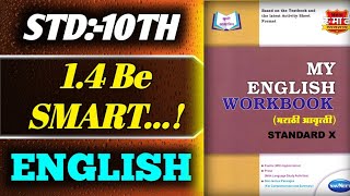 14 Be SMARTStd 10th English workbook answers [upl. by Angy947]