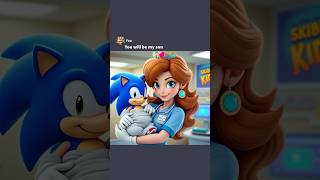 Princess Daisy Abandons Daughter Amy at Hospital memes mario sonic [upl. by Elletse]