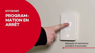 Utilisation quotidienne du thermostat STF362WF [upl. by Rebbecca]