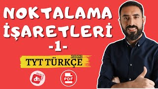 Noktalama İşaretleri 1 📌 TYT Türkçe 2023 Deniz Hoca PDF 📘📕 [upl. by Wilmette521]