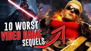 These Are THE WORST Video Game SEQUELS of All Time  Trending10 [upl. by Erlewine]